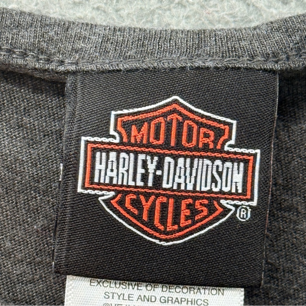 Harley Davidson Brian’s Langhorne PA Long Sleeve Logo Shirt Women’s Size M - Picture 2 of 11